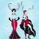Illustration for article titled Christmas Couture: Santa's Reindeer, Reimagined as Runway Stars